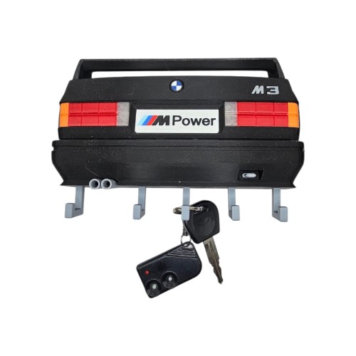 Wieszak na Klucze BMW E30 M3– Dekoracyjny Organizer Ścienny