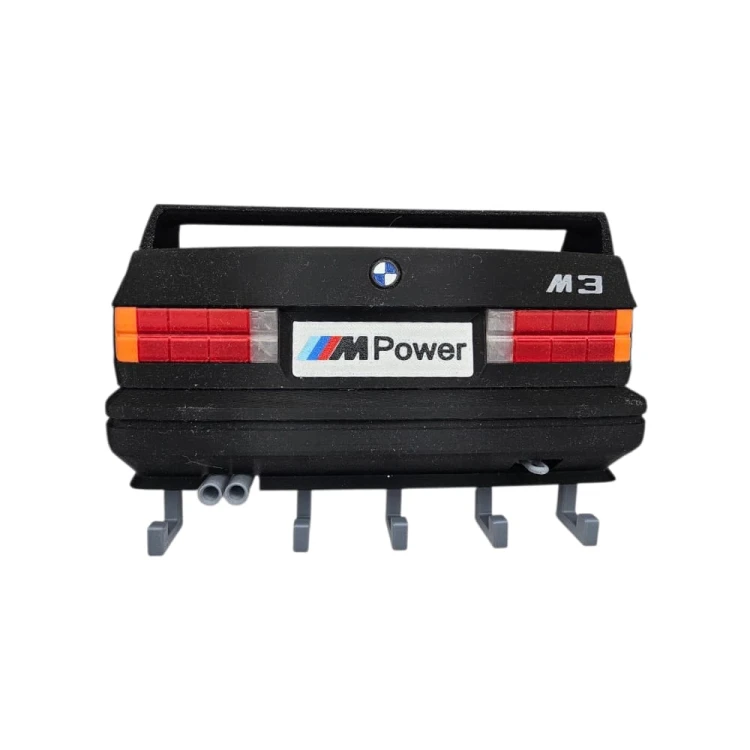 Wieszak na Klucze BMW E30 M3– Dekoracyjny Organizer Ścienny