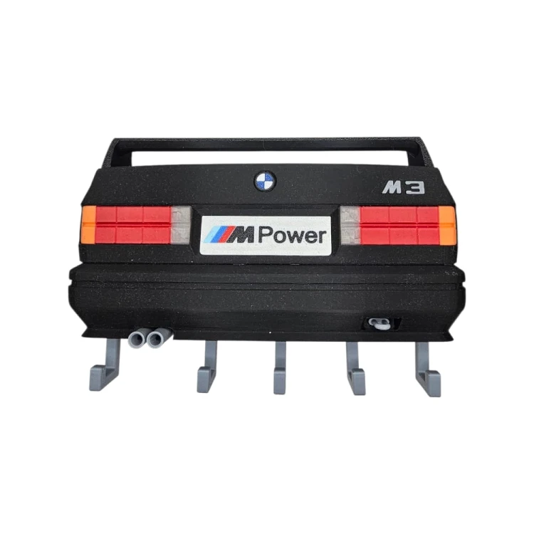 Wieszak na Klucze BMW E30 M3– Dekoracyjny Organizer Ścienny