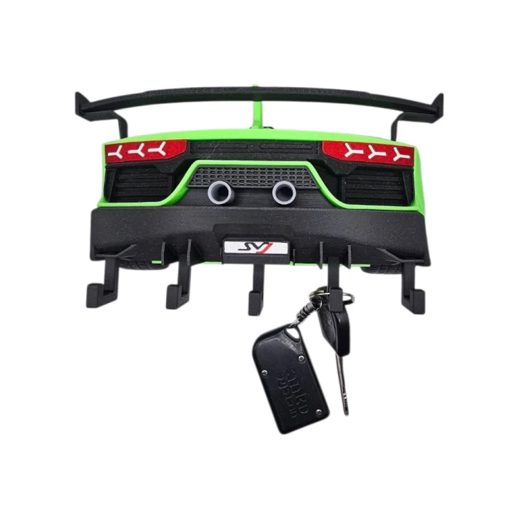 Wieszak na Klucze Aventador SVJ – Dekoracyjny Organizer Ścienny