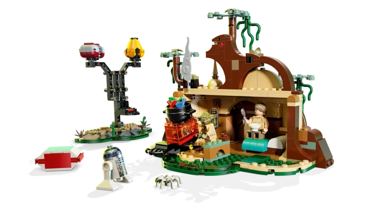 Klocki LEGO Star Wars 75422 SMART Play™: Chatka Yody i szkolenie Jedi