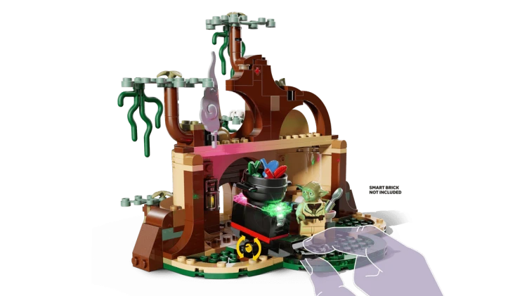 Klocki LEGO Star Wars 75422 SMART Play™: Chatka Yody i szkolenie Jedi