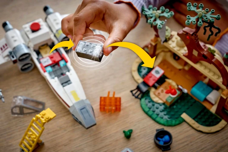 Klocki LEGO Star Wars 75422 SMART Play™: Chatka Yody i szkolenie Jedi