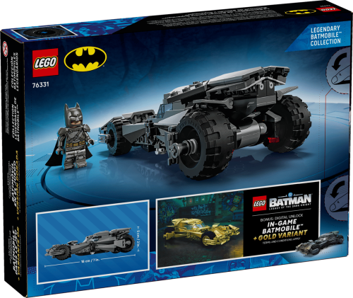 Klocki LEGO Batman 76331 Batmobil™ z filmu Batman v Superman™