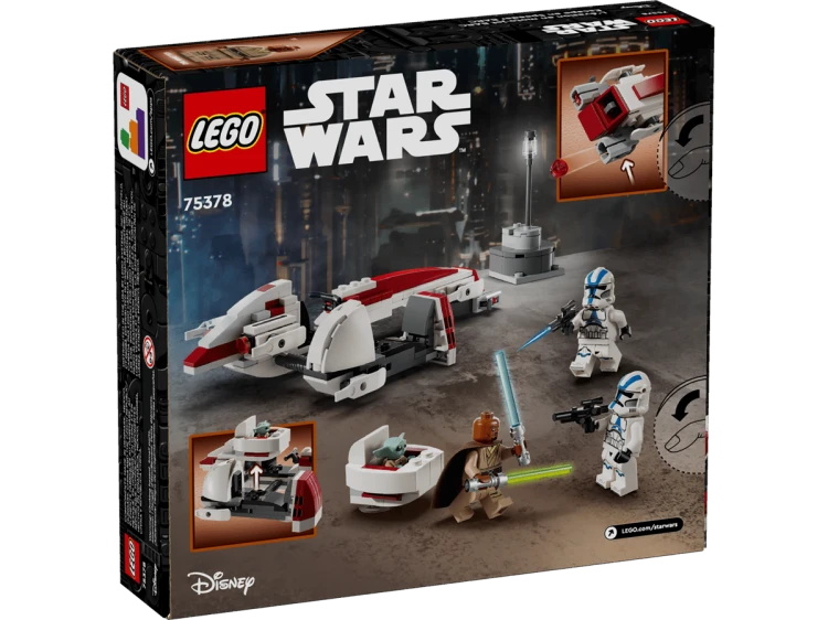 Klocki LEGO Star Wars 75378 Ucieczka na śmigaczu BARC™
