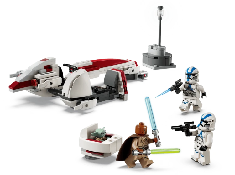 Klocki LEGO Star Wars 75378 Ucieczka na śmigaczu BARC™