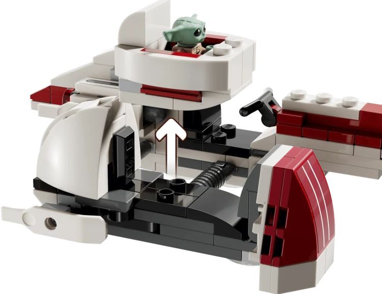 Klocki LEGO Star Wars 75378 Ucieczka na śmigaczu BARC™