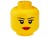 LEGO Pojemnik w kształcie głowy minifigurki – mały, dziewczynka