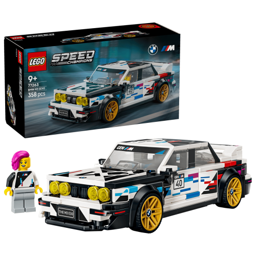 Klocki LEGO Speed Champions 77263 BMW M3 (E30)