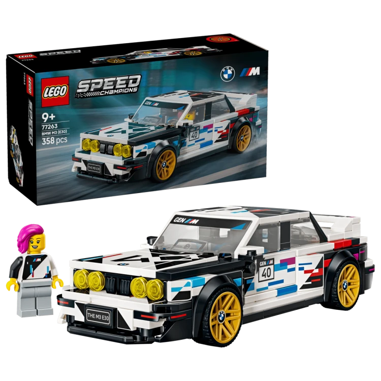 Klocki LEGO Speed Champions 77263 BMW M3 (E30)