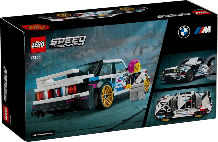 Klocki LEGO Speed Champions 77263 BMW M3 (E30)