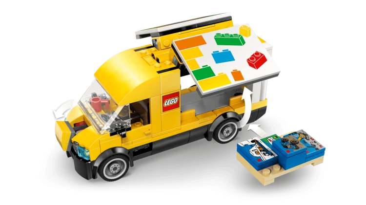 Klocki LEGO City 60500 Furgonetka LEGO