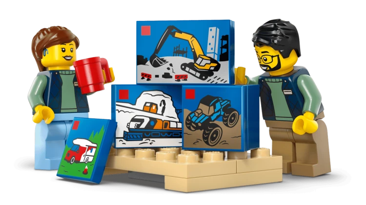 Klocki LEGO City 60500 Furgonetka LEGO