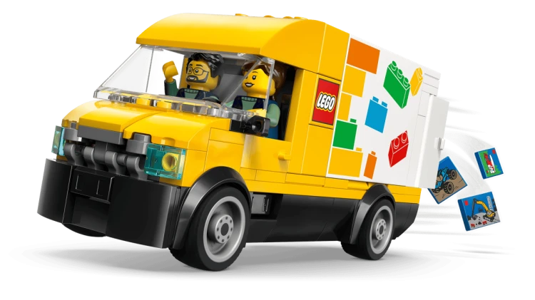 Klocki LEGO City 60500 Furgonetka LEGO