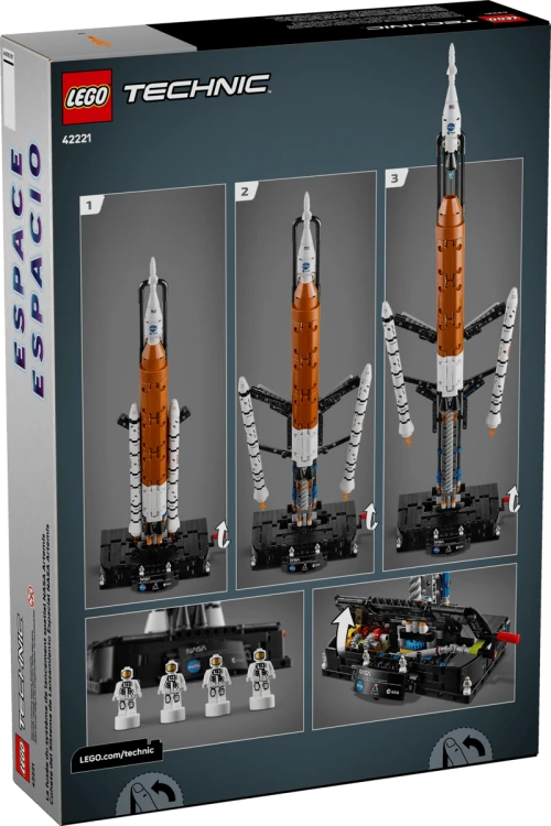 Klocki LEGO Technic 42221 Rakieta SLS NASA Artemis