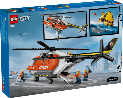 Klocki LEGO City 60503 Helikopter straży przybrzeżnej