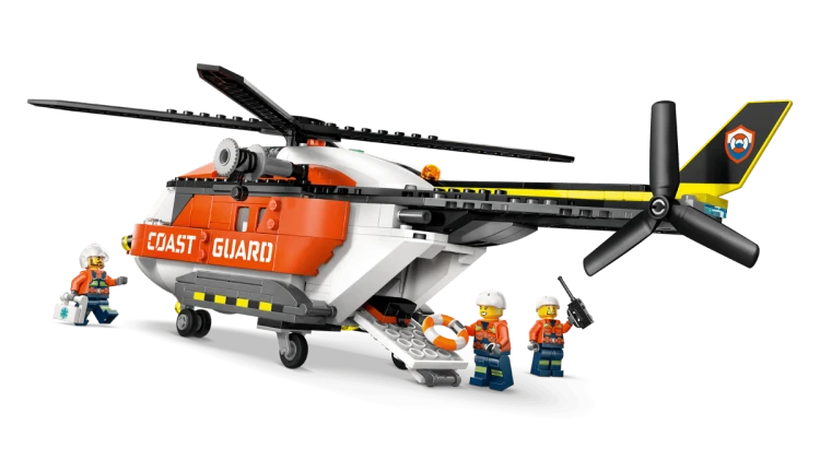 Klocki LEGO City 60503 Helikopter straży przybrzeżnej