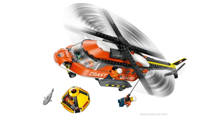 Klocki LEGO City 60503 Helikopter straży przybrzeżnej