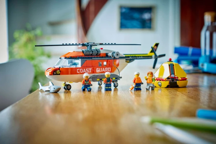 Klocki LEGO City 60503 Helikopter straży przybrzeżnej