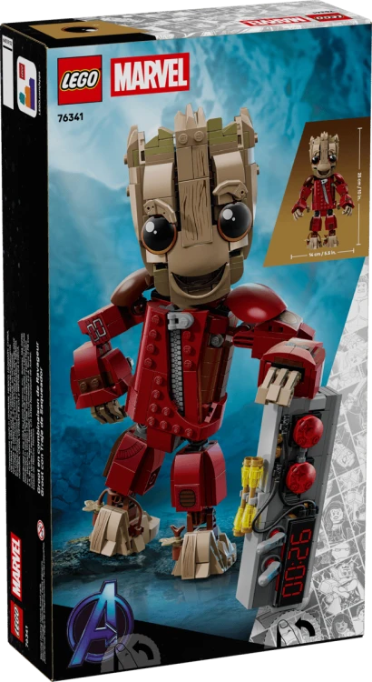 Klocki LEGO Marvel 76341 Groot w stroju Ravagera