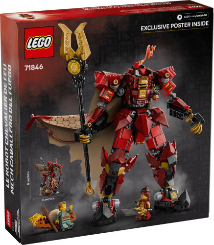 Lego NINJAGO 71846 Mech ognistego rycerza