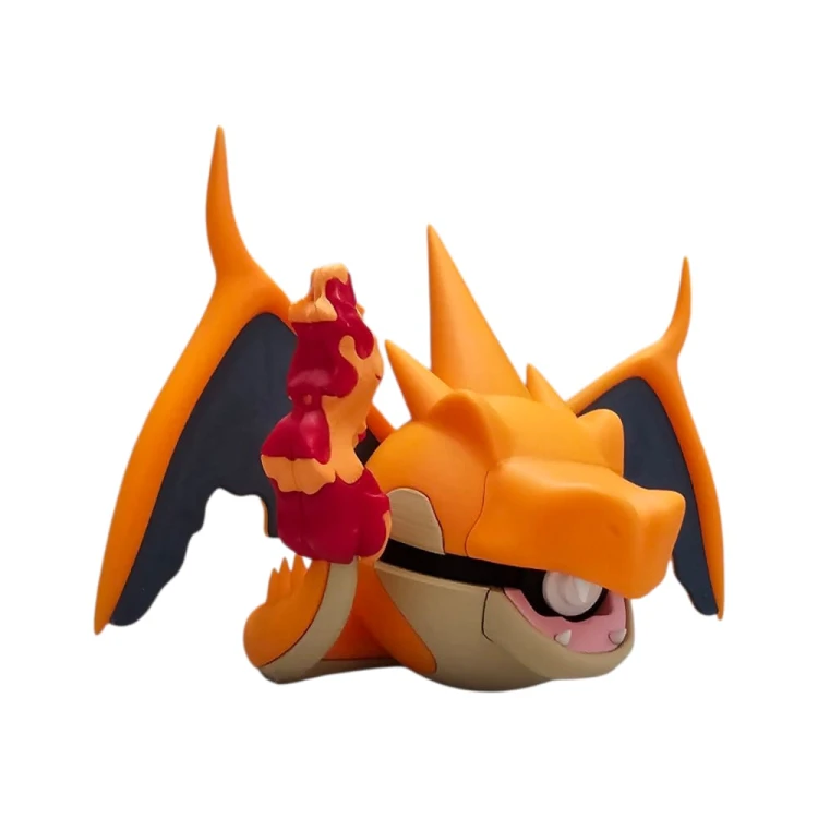 Mega Charizard Ball – Figurka Pokémon – Kolekcjonerska Pokeball