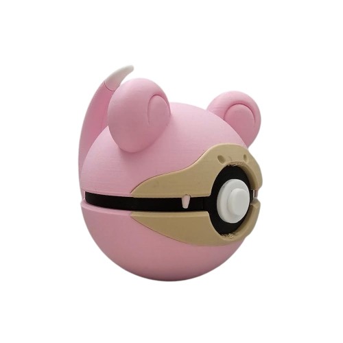 Slowpoke Ball – Figurka Pokemon – Kolekcjonerska Pokeball