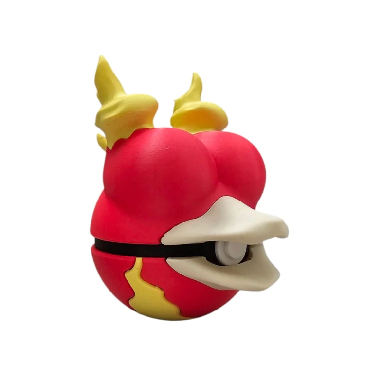 Magmar Ball – Figurka Pokemon – Kolekcjonerska Pokeball
