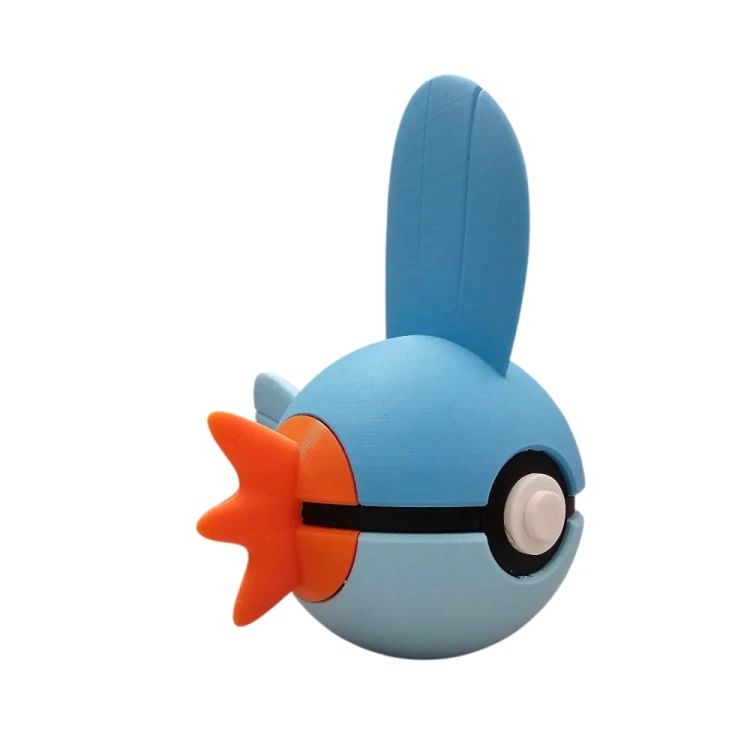 Mudkip Ball – Figurka Pokemon – Kolekcjonerska Pokeball
