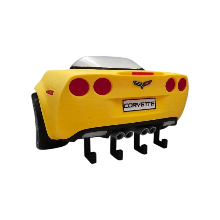 Wieszak na Klucze Corvette C6 – Dekoracyjny Organizer Ścienny
