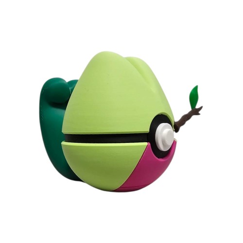 Treecko Ball – Figurka Pokemon – Kolekcjonerska Pokeball