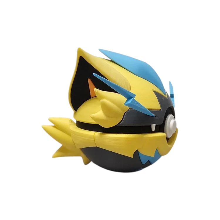 Zeraora Ball – Figurka Pokemon – Kolekcjonerska Pokeball