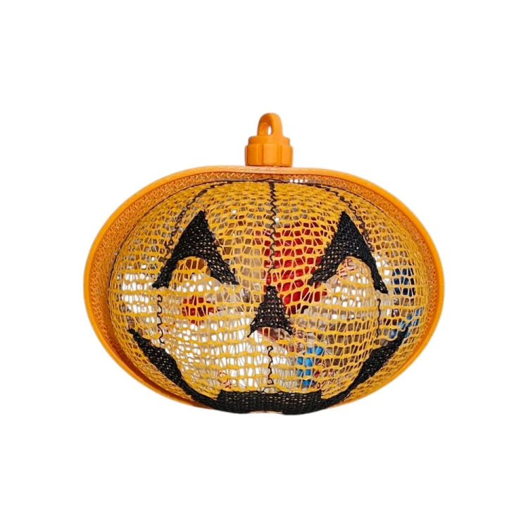 Dynia Halloween 3D – Ozdoba Wisząca Stojąca Pojemnik 16 cm