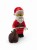 Figurka Mikołaja LEGO Style – Świąteczna Dekoracja Kolekcjonerska 22 cm