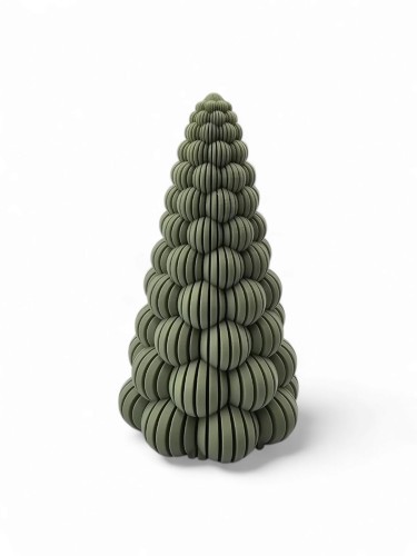 Choinka Dekoracyjna 15,5 × 9,5 cm – Nowoczesna Ozdoba Świąteczna