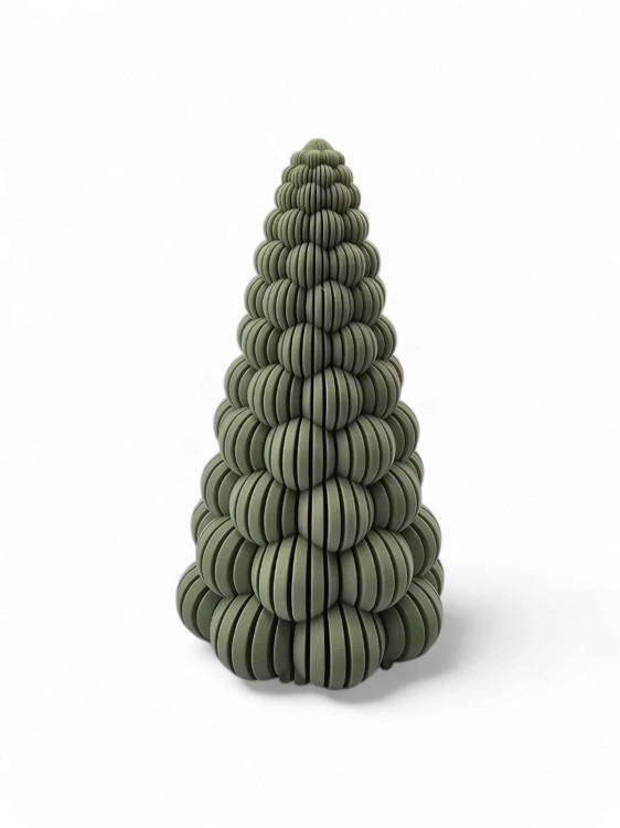 Choinka Dekoracyjna 15,5 × 9,5 cm – Nowoczesna Ozdoba Świąteczna