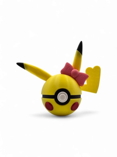 Female Pikachu Ball – Figurka Pokémon – Kolekcjonerska Pokeball (Wersja Żeńska)