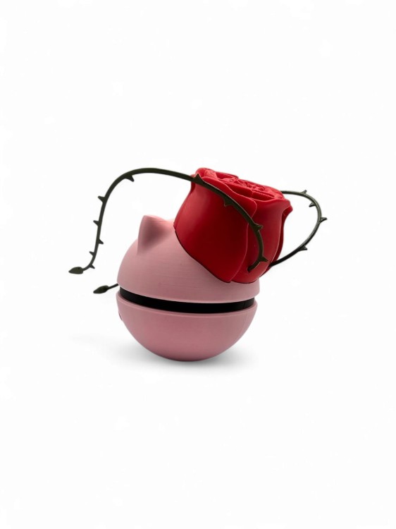 Bulbasaur Ball – Rose Edition – Figurka Pokémon – Kolekcjonerska Pokeball 7 cm