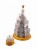 Lampion Świąteczne Miasteczko – Dekoracyjny Lampion LED 21 × 14 cm (Na Tealight LED)