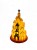Lampion Świąteczne Miasteczko – Dekoracyjny Lampion LED 21 × 14 cm (Na Tealight LED)