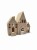 Christmas House – LED Tealight Candle 14 × 16 cm – Świąteczny Domek z Podświetleniem