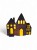Christmas House – LED Tealight Candle 14 × 16 cm – Świąteczny Domek z Podświetleniem