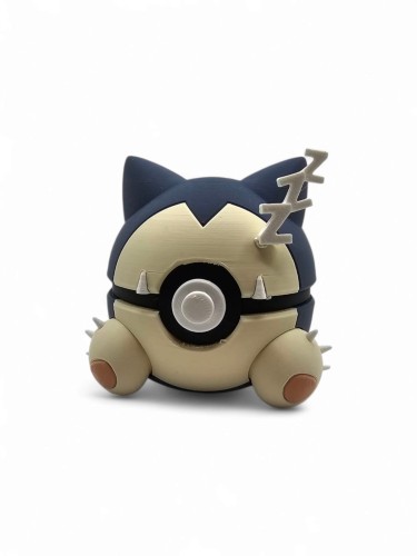 Snorlax Ball – Figurka Pokémon – Kolekcjonerska Pokeball