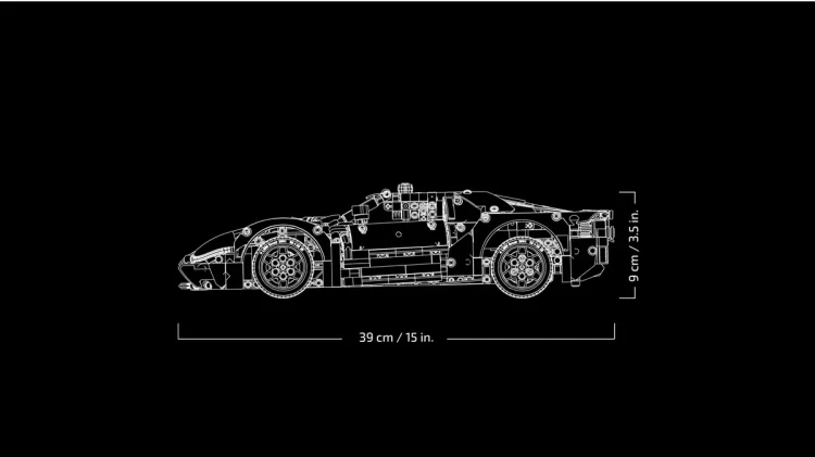 LEGO TECHNIC 42154 Ford GT wersja z 2022 roku