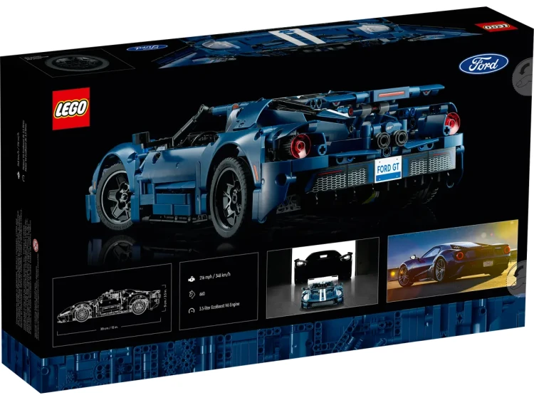 LEGO TECHNIC 42154 Ford GT wersja z 2022 roku