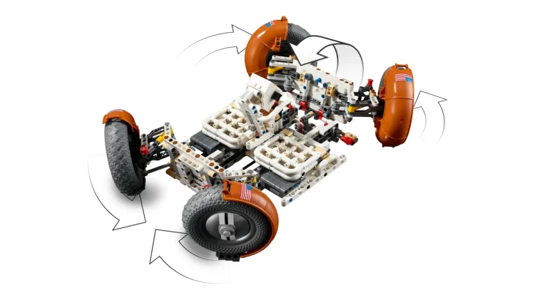 LEGO 42182 Technic NASA Apollo - pojazd LRV