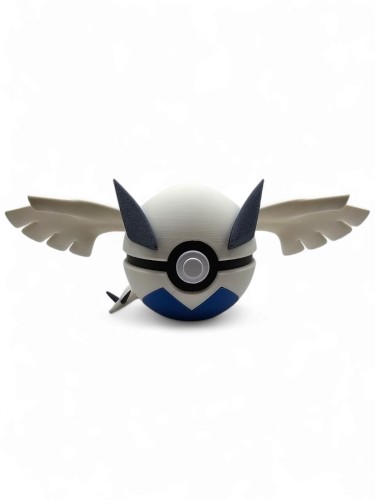 Lugia Ball – Figurka Pokémon - Kolekcjonerska Pokeball