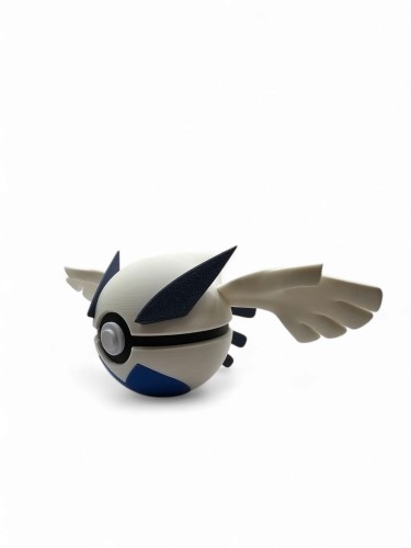 Lugia Ball – Figurka Pokémon - Kolekcjonerska Pokeball