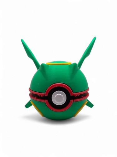 Rayquaza Ball – Figurka Pokémon - Kolekcjonerska Pokeball