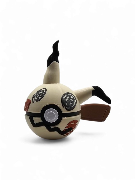 Mimikyu Ball – Figurka Pokémon - Kolekcjonerska Pokeball